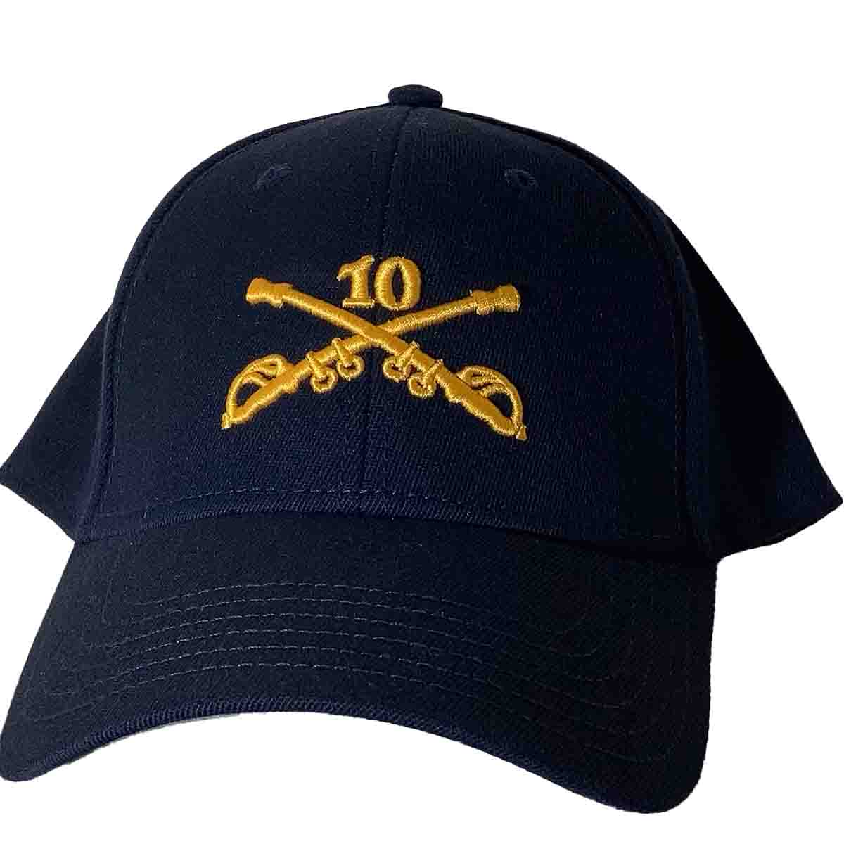 10th Cavalry Regt. Wool Blend, Flex fit, Baseball Style Cap