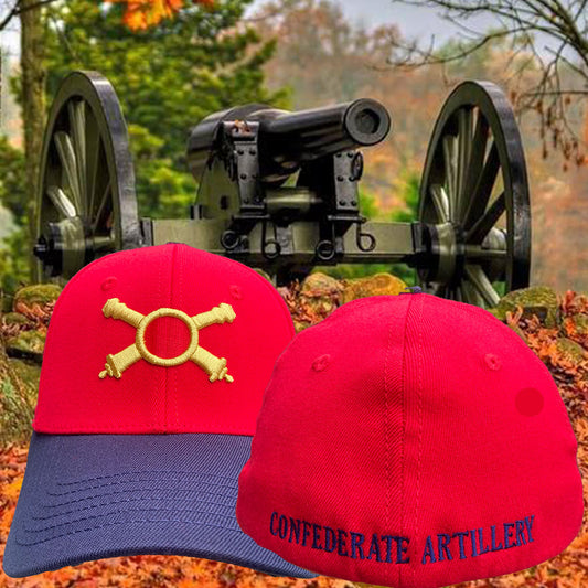 Confederate Artillery Wool Blend Flex Fit Baseball Cap